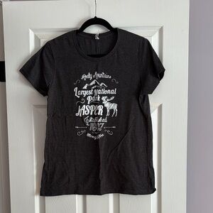 Alstyle Black Graphic Tee - Short Sleeve